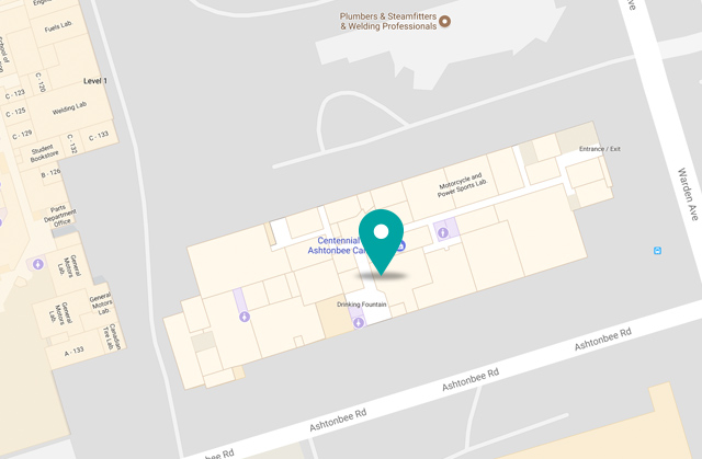 Centennial College Morningside Campus Map Centennial College - Ashtonbee Campus